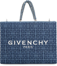 Load image into Gallery viewer, G denim tote
