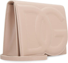 Load image into Gallery viewer, DG Logo Leather crossbody bag
