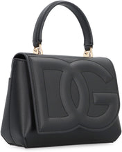 Carica l'immagine nel visualizzatore di Gallery, Mini borsa a mano DG Logo in pelle
