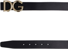 Load image into Gallery viewer, Leather belt with buckle
