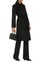 Load image into Gallery viewer, Bcollage double-breasted virgin wool coat
