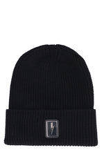 Carica l'immagine nel visualizzatore di Gallery, Cappello in maglia di lana a coste
