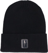 Carica l'immagine nel visualizzatore di Gallery, Cappello in maglia di lana a coste
