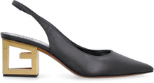 Carica l'immagine nel visualizzatore di Gallery, Slingback Triangle in pelle
