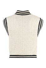 Carica l'immagine nel visualizzatore di Gallery, Gilet in maglia di lana
