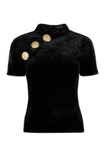 Carica l'immagine nel visualizzatore di Gallery, T-shirt in velluto

