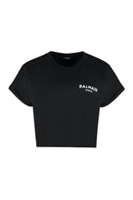 Carica l'immagine nel visualizzatore di Gallery, T-shirt girocollo in cotone

