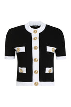 Load image into Gallery viewer, Embellished button cardigan
