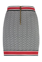 Carica l'immagine nel visualizzatore di Gallery, Gonna in maglia jacquard
