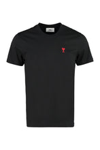 Load image into Gallery viewer, Cotton crew-neck T-shirt
