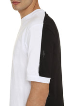 Carica l'immagine nel visualizzatore di Gallery, T-shirt in cotone bicolor
