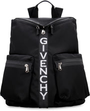 Load image into Gallery viewer, Leather details Spectre nylon backpack
