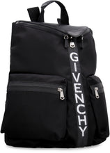 Load image into Gallery viewer, Leather details Spectre nylon backpack
