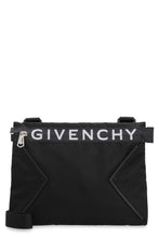 Carica l'immagine nel visualizzatore di Gallery, Messenger bag Spectre in pelle e nylon
