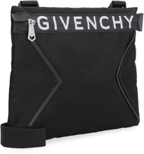 Carica l'immagine nel visualizzatore di Gallery, Messenger bag Spectre in pelle e nylon
