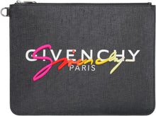 Load image into Gallery viewer, Logo detail flat pouch
