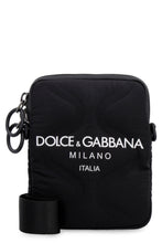 Carica l'immagine nel visualizzatore di Gallery, Messenger bag in pelle e nylon
