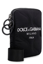 Carica l'immagine nel visualizzatore di Gallery, Messenger bag in pelle e nylon
