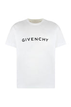 Load image into Gallery viewer, Cotton crew-neck T-shirt
