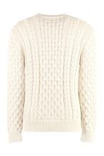 Load image into Gallery viewer, Cotton crew-neck sweater
