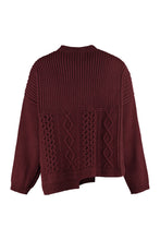 Carica l'immagine nel visualizzatore di Gallery, Pullover oversize in misto lana
