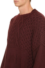 Carica l'immagine nel visualizzatore di Gallery, Pullover oversize in misto lana
