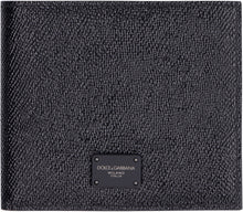 Carica l'immagine nel visualizzatore di Gallery, Portafoglio flap-over in pelle
