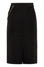 Load image into Gallery viewer, Stretch pencil skirt with zip
