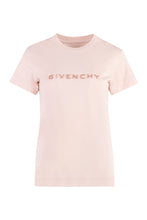 Load image into Gallery viewer, Cotton crew-neck T-shirt
