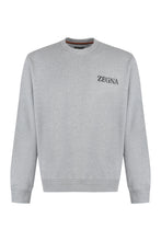 Load image into Gallery viewer, Cotton crew-neck sweatshirt
