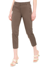 Carica l'immagine nel visualizzatore di Gallery, Pantaloni a sigaretta Calcut in cotone stretch
