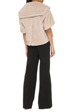 Load image into Gallery viewer, Cambusa wool blend cape coat
