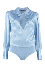 Carica l'immagine nel visualizzatore di Gallery, Blusa-body con scollo a V
