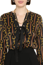 Carica l'immagine nel visualizzatore di Gallery, Blusa-body con scollo a V incrociato
