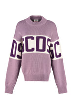Load image into Gallery viewer, Intarsia crew-neck sweater
