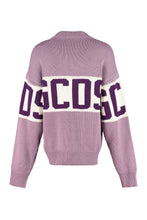 Load image into Gallery viewer, Intarsia crew-neck sweater
