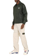Load image into Gallery viewer, Slogan Techno fabric jacket
