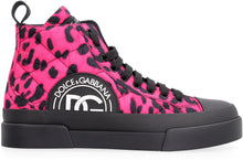 Carica l'immagine nel visualizzatore di Gallery, Sneakers high-top in tela
