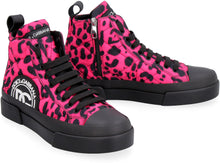 Carica l'immagine nel visualizzatore di Gallery, Sneakers high-top in tela
