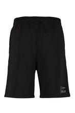 Carica l'immagine nel visualizzatore di Gallery, Track-pants corti in cotone stretch
