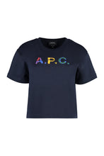 Load image into Gallery viewer, Val logo cotton t-shirt
