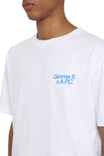Carica l'immagine nel visualizzatore di Gallery, T-shirt Steve girocollo in cotone - A.P.C. X Gimme Five
