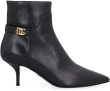 Load image into Gallery viewer, Logo detail leather booties
