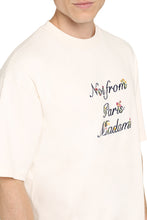 Carica l'immagine nel visualizzatore di Gallery, T-shirt girocollo Slogan à Fleurs in cotone
