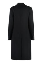 Load image into Gallery viewer, Double-breasted wool coat
