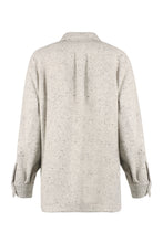 Carica l'immagine nel visualizzatore di Gallery, Overshirt in lana

