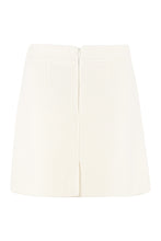 Load image into Gallery viewer, Leak wool mini skirt

