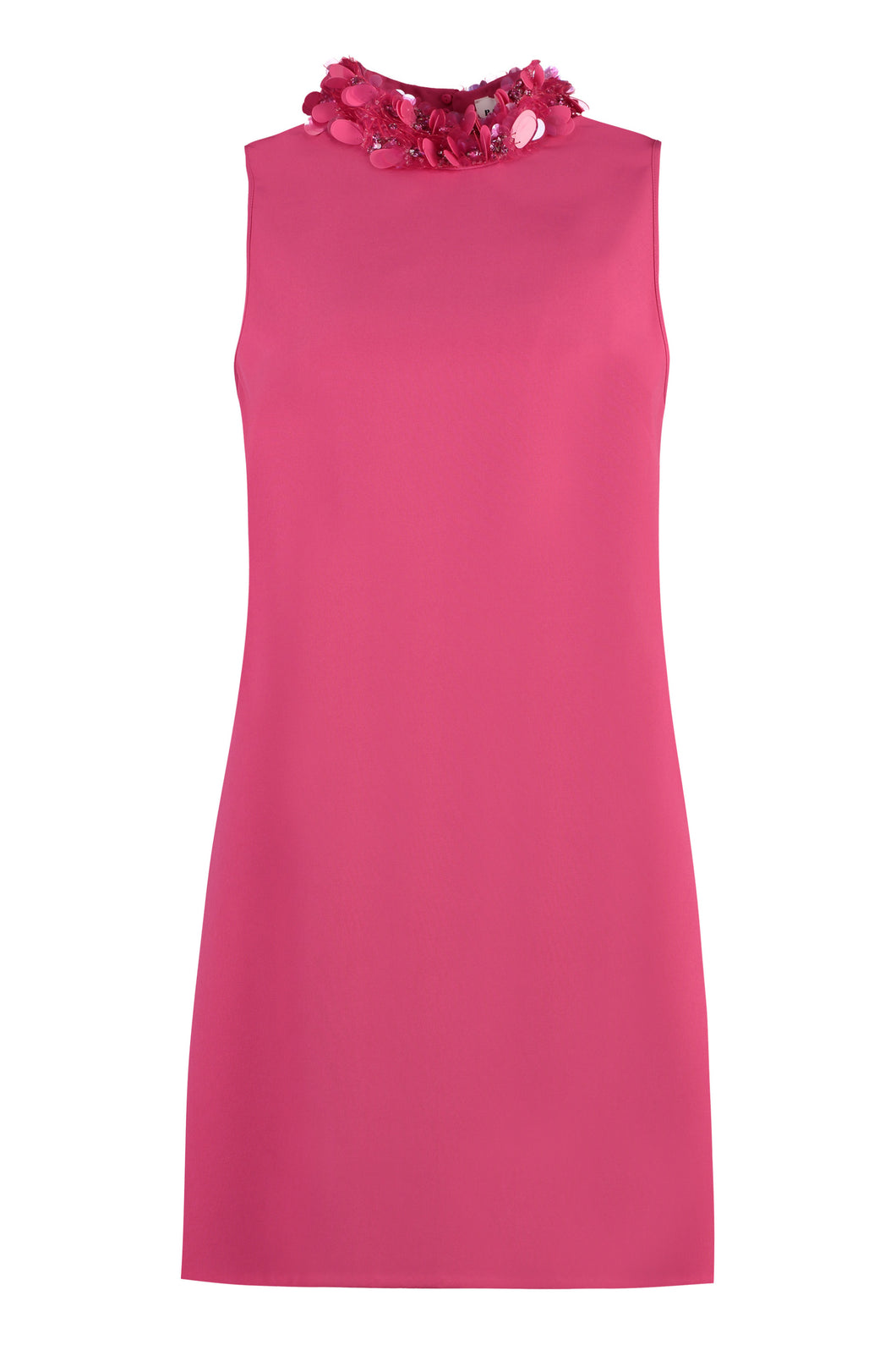 Abito con applicazioni floreali