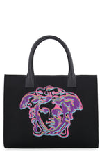 Carica l'immagine nel visualizzatore di Gallery, Tote bag in tela con logo
