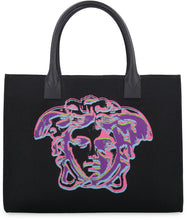 Carica l'immagine nel visualizzatore di Gallery, Tote bag in tela con logo
